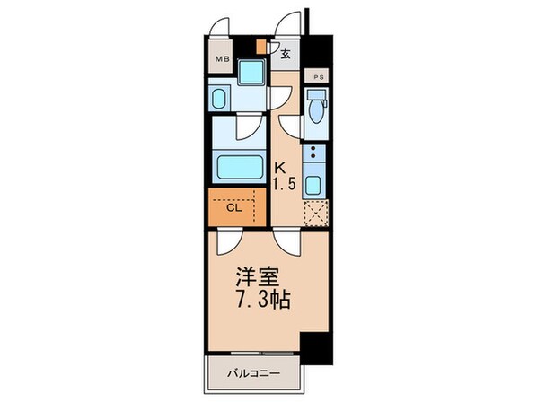 モン　ヨイ－エの物件間取画像